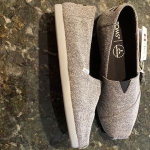 Toms Alpargata Black RepreveHeatheredKnit M8(W9.5)